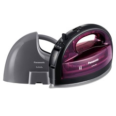Panasonic(パナソニック)　コードレススチームWヘッドア...