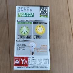 東芝LED電球60W　昼白色の画像