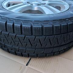 Weds NIRVANA 195/65R15 スタッドレスタイヤ アルミホイール４本セットの画像