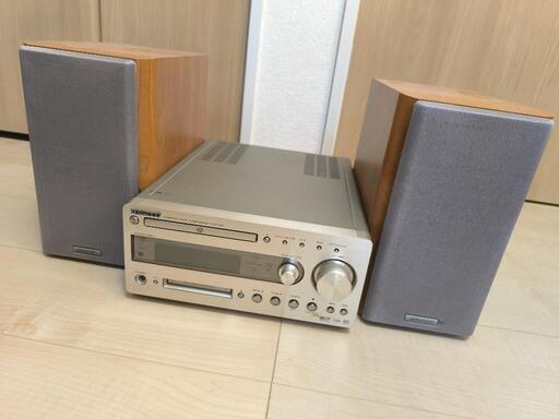 【ジャンク品】KENWOOD　R-K700＆スピーカーLS-K701