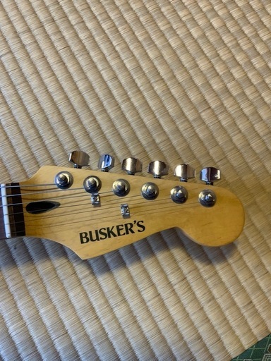 BUSKER'S エレキギター　オートチューナーセット　ギターケース付き BUSKER'S エレキギター オートチューナーセット ギターケース付き