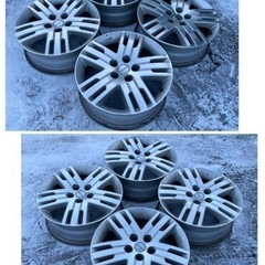 ア）AUTECH  オーテック NISSAN 日産 プレサージュ U31 ライダー純正 17インチアルミホイール 6.5JJ +40 PCD114.3 5穴 ハブ径66Φ 4本セットの画像