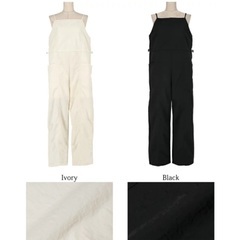 【新品】coca サロペット アイボリーLサイズの画像