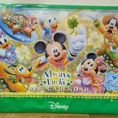 【ディズニー】壁掛けカレンダー 2025年