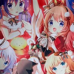 [最終値下げ]ごちうさ(ご注文はうさぎですか?)　タペストリーの画像