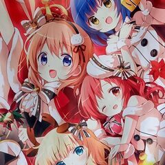 [最終値下げ]ごちうさ(ご注文はうさぎですか?)　タペストリーの画像