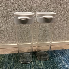 無印良品冷水筒2つ