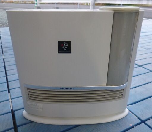SHARP シャープ 加湿セラミックファンヒーター HX-129CX-W ホワイト 2010年製/中古品・動作確認済み・本体のみ