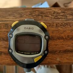 CASIOストップウォッチ電池切れ