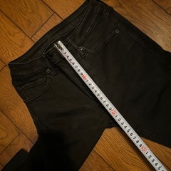 済み🌼未使用GUレディーススキニーデニムパンツ⑤ の画像