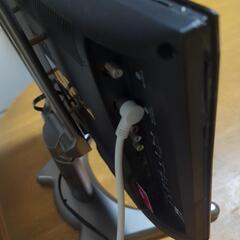 ユニテク　19インチLEDワイド地上デジタル、BS、CS、TV の画像