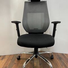 回転椅子 昇降付き イス 家具 メッシュ オフィスチェア 肘つき...