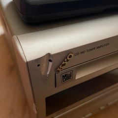 【12/30引渡済ありがとうございました】ONKYOシステムコンポFR-V3【本体のみジャンク】リモコン(電池フタ無し)付き CDプレイヤーの画像