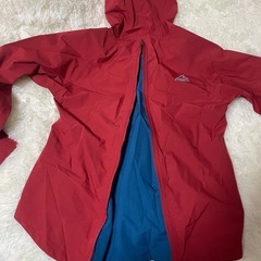 新品同様　バックインレインジャケット　150の画像