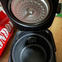 【12/30引渡済ありがとうございました】 アイリスオーヤマ炊飯器RC-ME50-B2021年製の画像