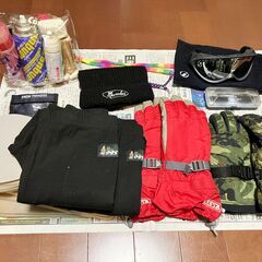 スノーボードアクセサリーまとめての画像