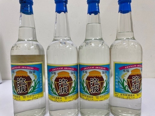 泡波豪華まとめ　600ml　30度ｘ4本　詰口不明　＃27922