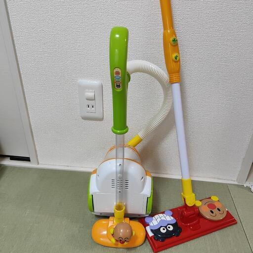 アンパンマン 掃除機おもちゃ モップセット