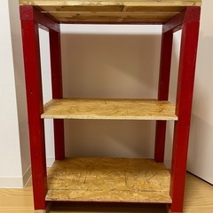 DIY 手作り　自分で作った棚　木製　A