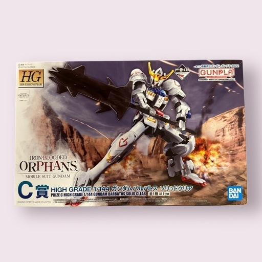 未組立品 機動戦士ガンダム ガンプラ 1/144 バルバトス ソリッドクリア