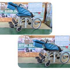 【愛品倶楽部柏店】カワムラサイクル KXL16-42 ティルト リクライニング車椅子 車いす 2021年製