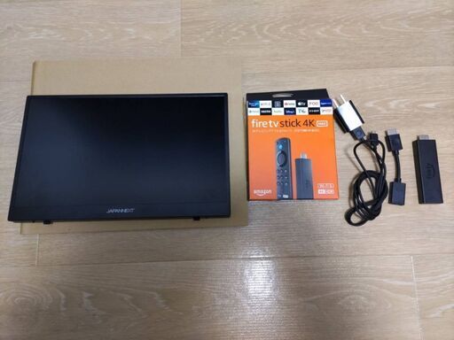 JAPANNEXT 14.1 モバイルモニター　\u0026　Fire TV Stick