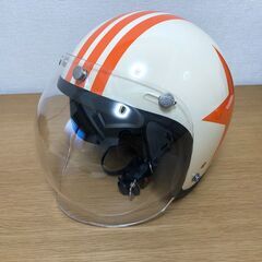 美品 ほぼ未使用 バイクヘルメット ジェット H&H