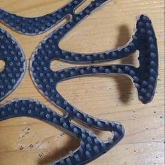 ヘルメット用 ベンチレーションライナー ヘルメットインナー ヘルメット用 ライナー バイク用 ヘルメットライナー シリコンインナーパッド ブラックの画像