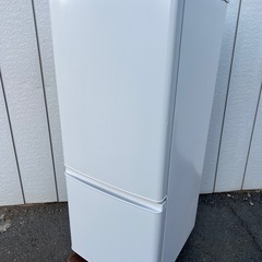 ■三菱 2ドア冷凍冷蔵庫 146L 2022年製 MR-P15G■MITSUBISHI 白 マットホワイト■単身用冷蔵庫 1人用2ドア冷蔵庫の画像
