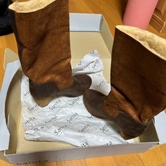 ★JOURNAL STANDARD ジャーナルスタンダード Sanita皮革製ブーツ 箱あり★の画像