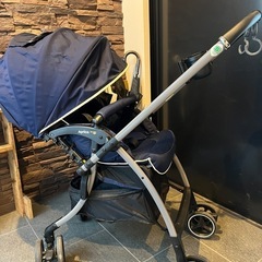  美品☆Aprica ラクーナソファークッション　ベビーカーA型