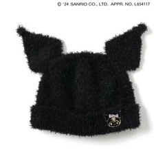 アプレレクール　WEB限定クロミ/耳つきニットファーキャップ