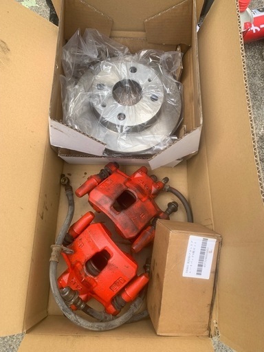 ダイハツ ミラジーノ L700S L710S フロント ブレーキローター&ブレーキパッド セット