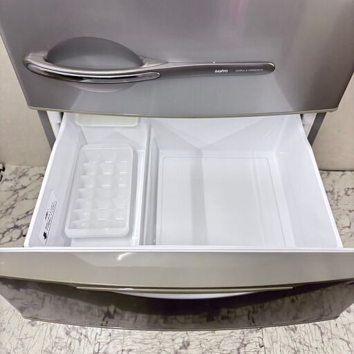  21280  大容量４D　冷蔵庫 SANYO  355L ◆大阪市内・東大阪市他 6,000円以上ご購入で無料配達いたします！◆ ※
