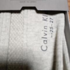 値引き　あと2足あり　Calvin　Kleinの靴下の画像