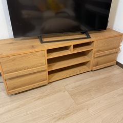 TVボード　テレビ台　木製　ナチュラル
