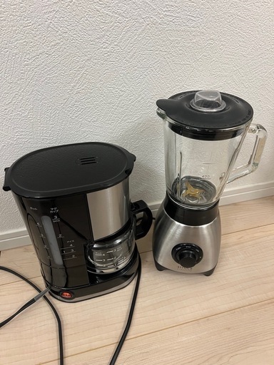 【お値下げ中‼️2つセット‪】コーヒーメーカー・ミキサーお譲り致します*゜