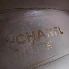 CHANEL シャネル レザー ヒール パンプス 表記サイズ 37 (約24.0cm) の画像