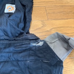 エルゴ　抱っこ紐　カーキ　説明書付きの画像