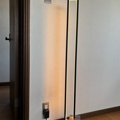 フロアライト　LED フットスイッチ&リモコン付　シンプルモダン