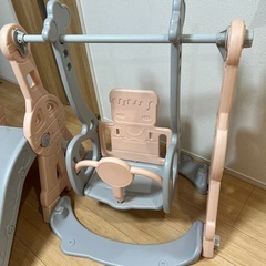 子供滑り台&ブランコの画像
