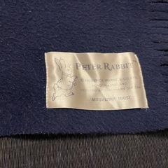 ピーターラビットひざ掛け毛布の画像