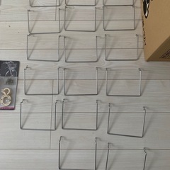 有孔ボード用シューズシェルフ