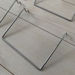 有孔ボード用シューズシェルフの画像