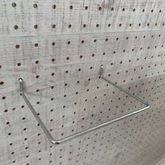 有孔ボード用シューズシェルフの画像
