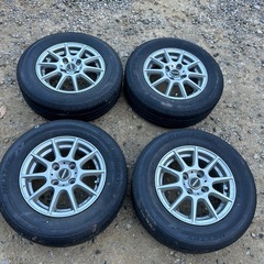 WAREN   13インチ アルミホイール 175/70R13タ...