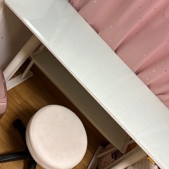 ※お値下げ中！ガラステーブル(白色)
