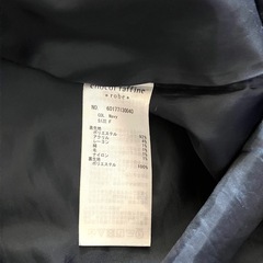 チェスターコート ネイビーの画像