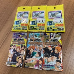 新品未開封　トレカ6パック　ベトナム語版　名探偵コナン　ハイキュ...