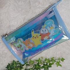 ポケモン キラキラ ふで箱 三角ポーチ ペンケース①の画像